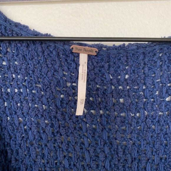 Free People Dolphin Bay V-Neck Sweater - Picture 6 of 8